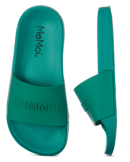 Kids Summer-Themed EVA-Cushioned Slip-On Slide Sandals