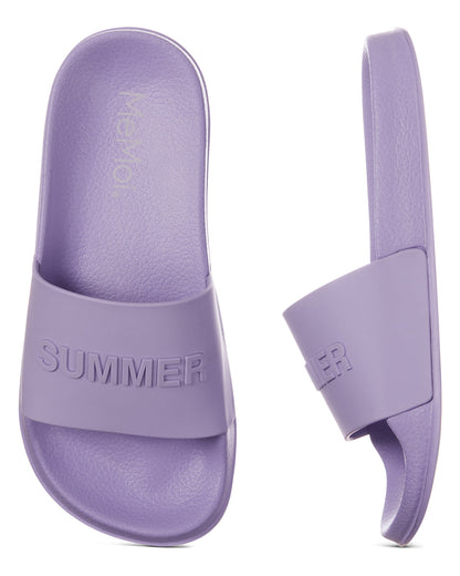 Kids Summer-Themed EVA-Cushioned Slip-On Slide Sandals