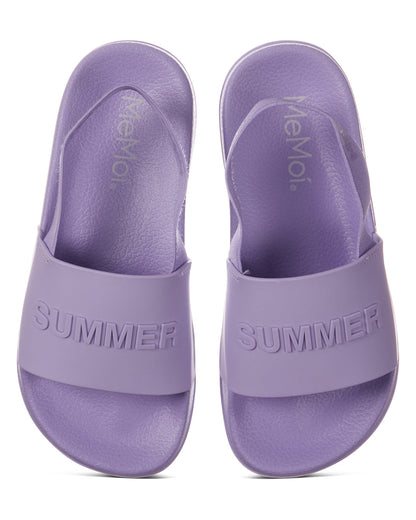Kids Summer-Themed EVA-Cushioned Slip-On Slide Sandals