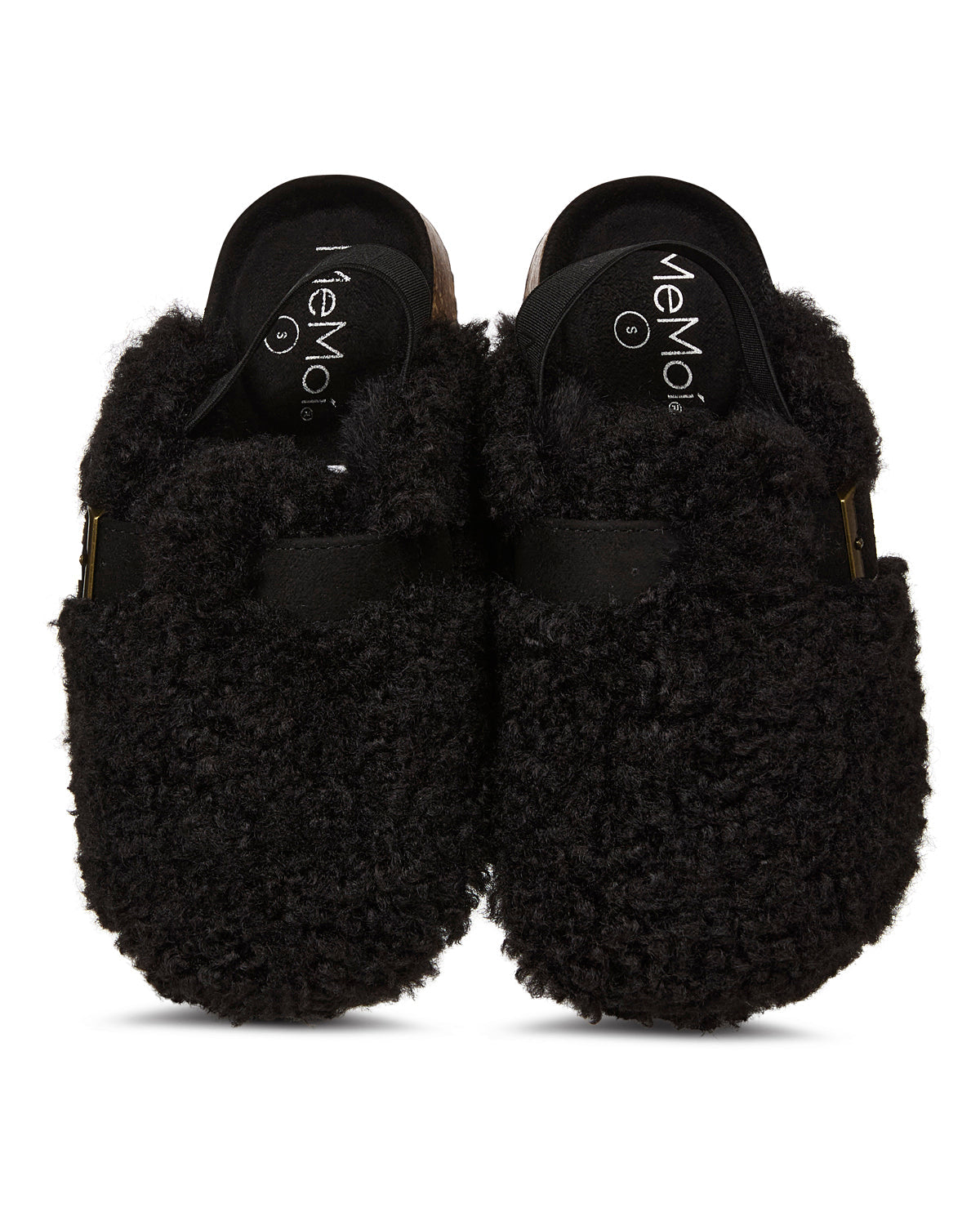 Kids Teddy Faux-Sherpa Ankle-Strap Slipper