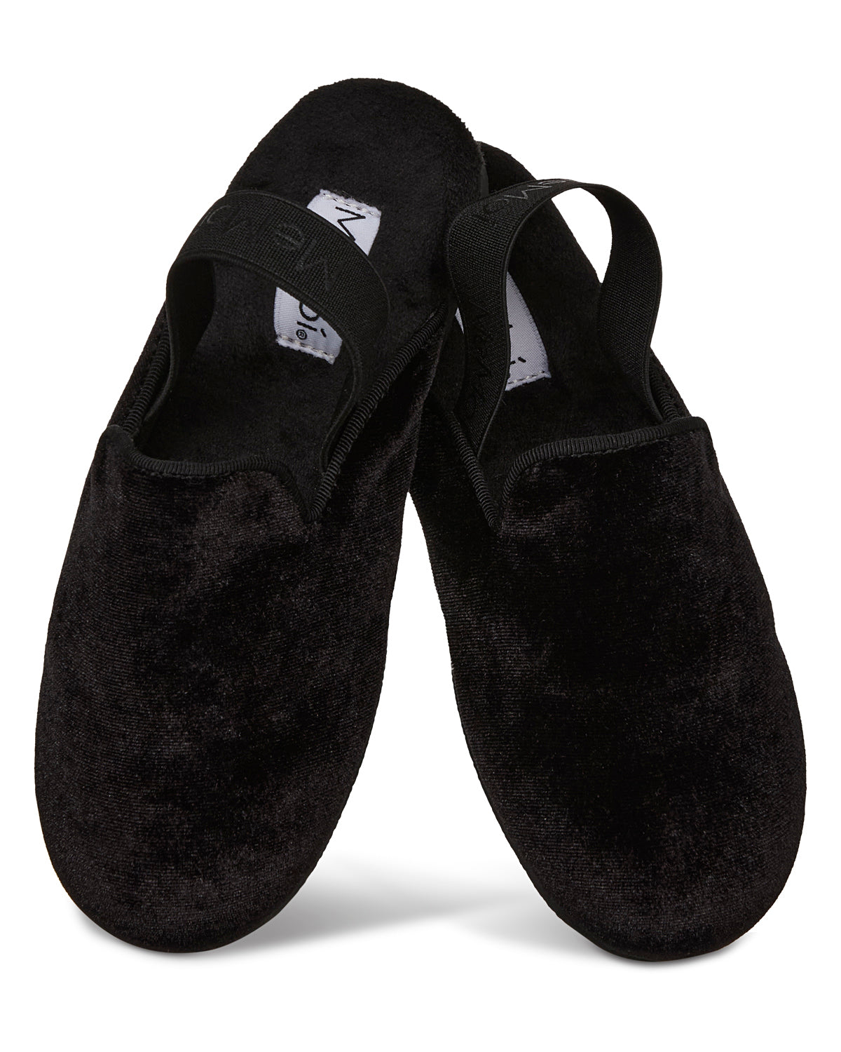 Kids Velvet Sling Back Slippers