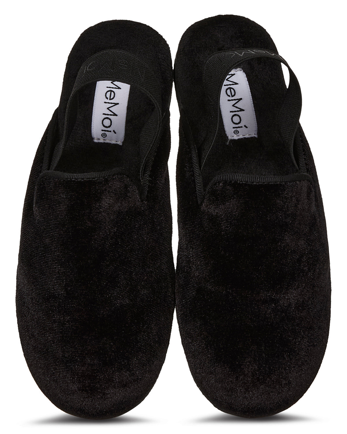Kids Velvet Sling Back Slippers