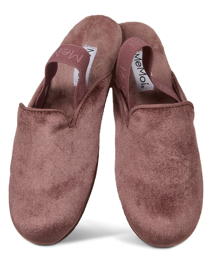 Kids Velvet Sling Back Slippers