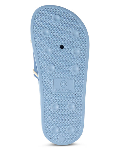 Kids "Summer" EVA-Cushioned Slip-On Slide Sandal with 3D Graphics