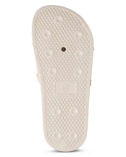 Kids "Summer" EVA-Cushioned Slip-On Slide Sandal with 3D Graphics