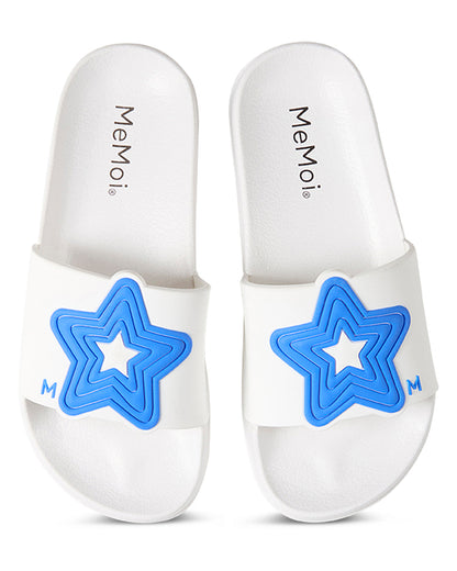 Kids Unisex 3D-Star EVA-Cushioned Slip-On Sandal Slide