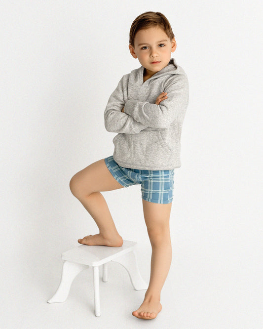 Boys' 3 Pair Pack Plaid Multi Boxer Briefs