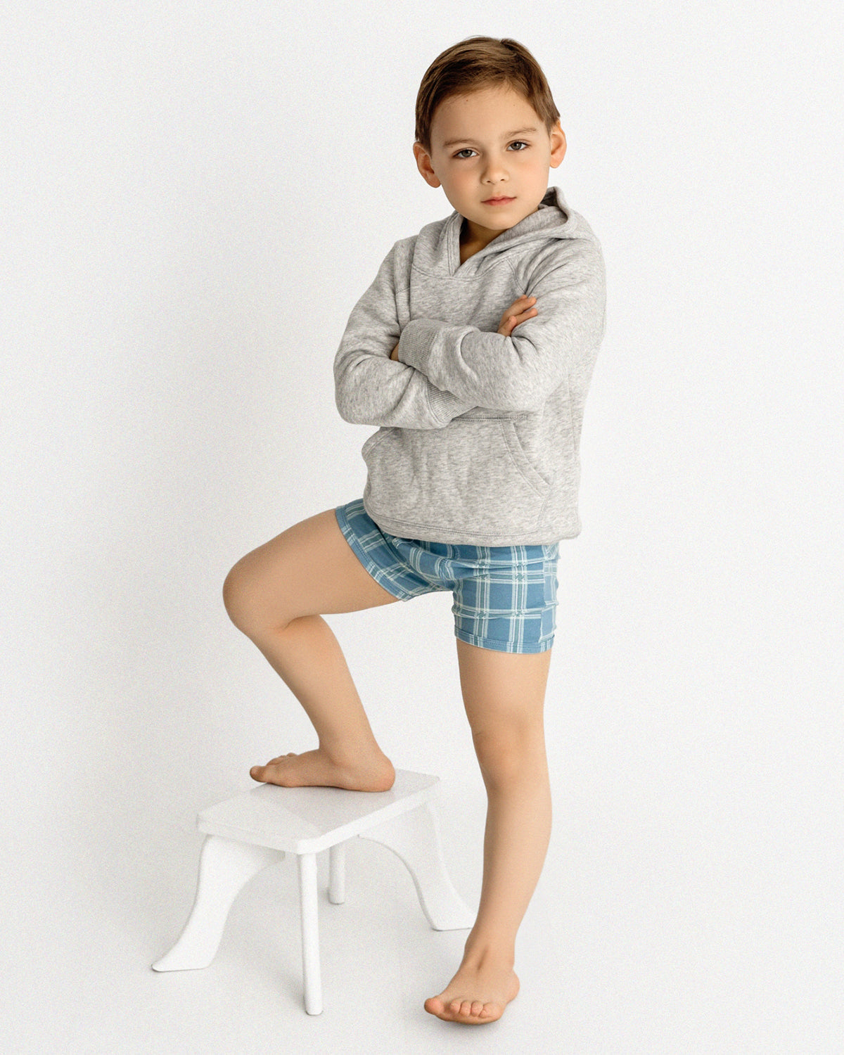 Boys' 3 Pair Pack Plaid Multi Boxer Briefs