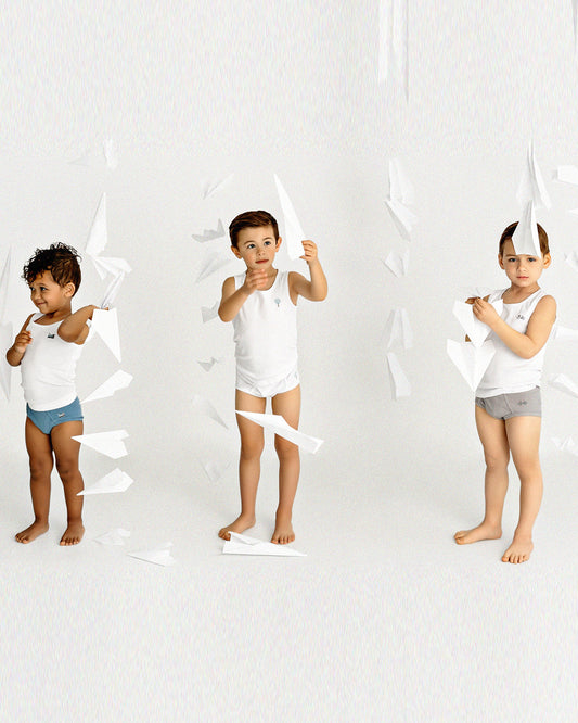 Boys' 3 Pair Pack On The Move Ribbed Briefs