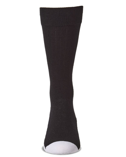 Men's White Sole Cotton Blend Sock 3 Pack