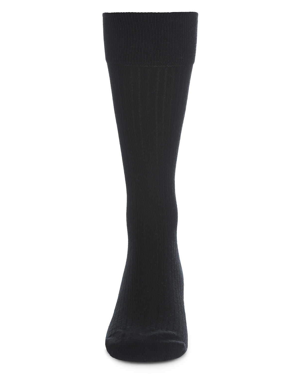 Thin Ribbed Men's Mercerized Cotton Socks 3 Pack