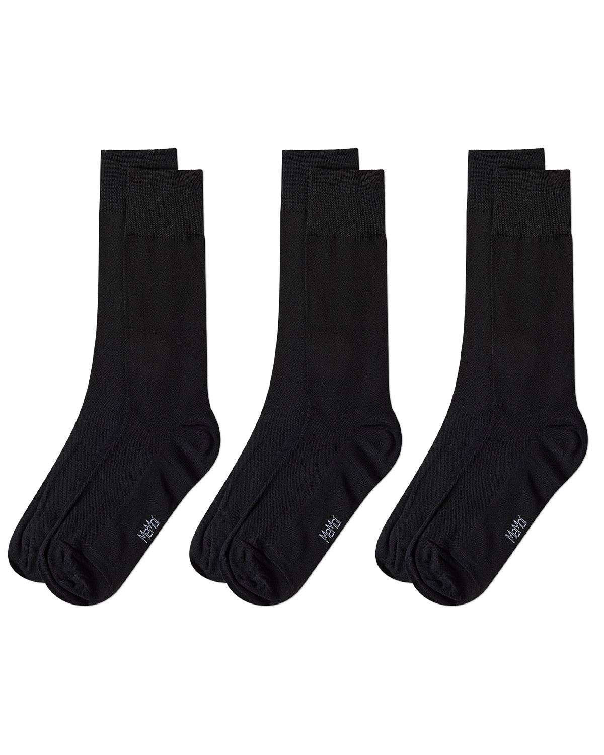 Pique Men's Mercerized Cotton Socks 3-Pack