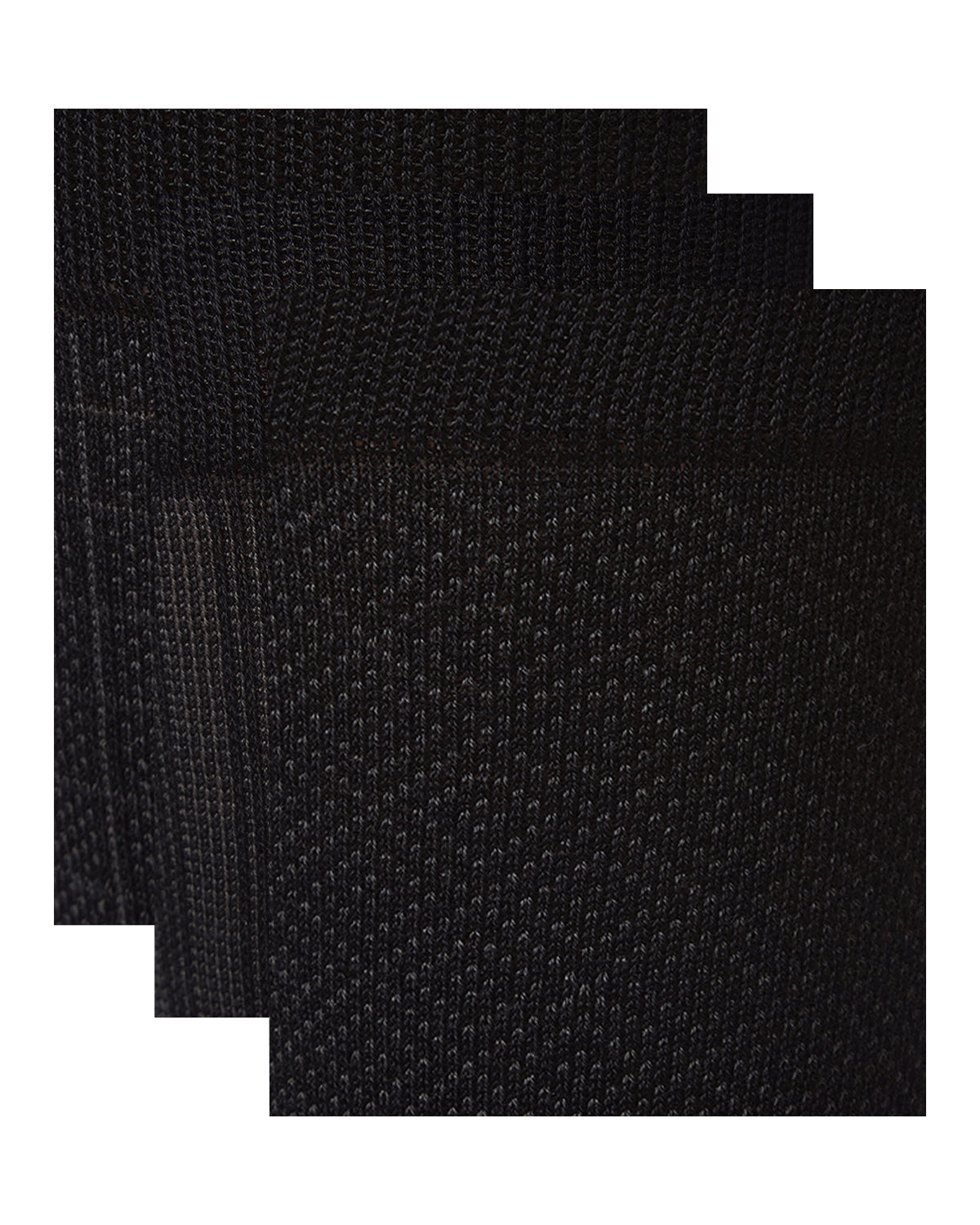 Men's 3 Pair Pack Assorted Mercerized Cotton Blend Crew Socks