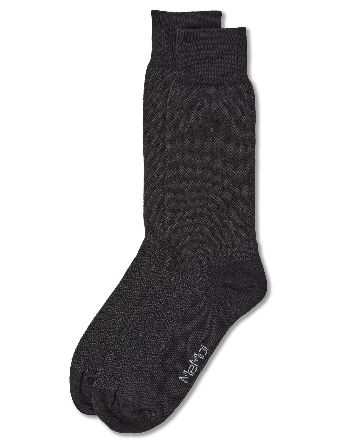 Men's 3 Pair Pack Assorted Mercerized Cotton Blend Crew Socks