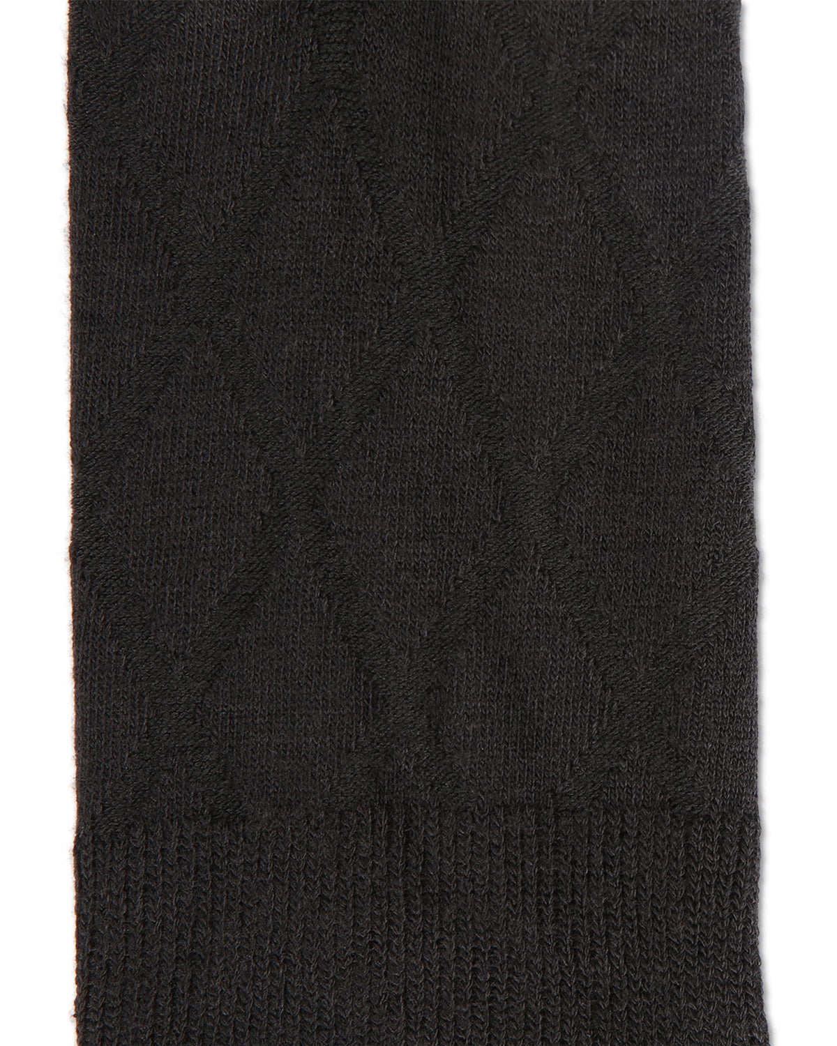 Men's Bamboo Blend Solid Diamond Crew Socks