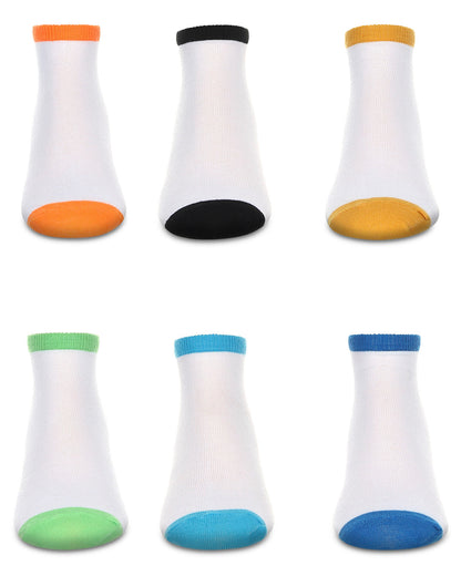 Rim Topped Low-Cut Socks 6-Pack