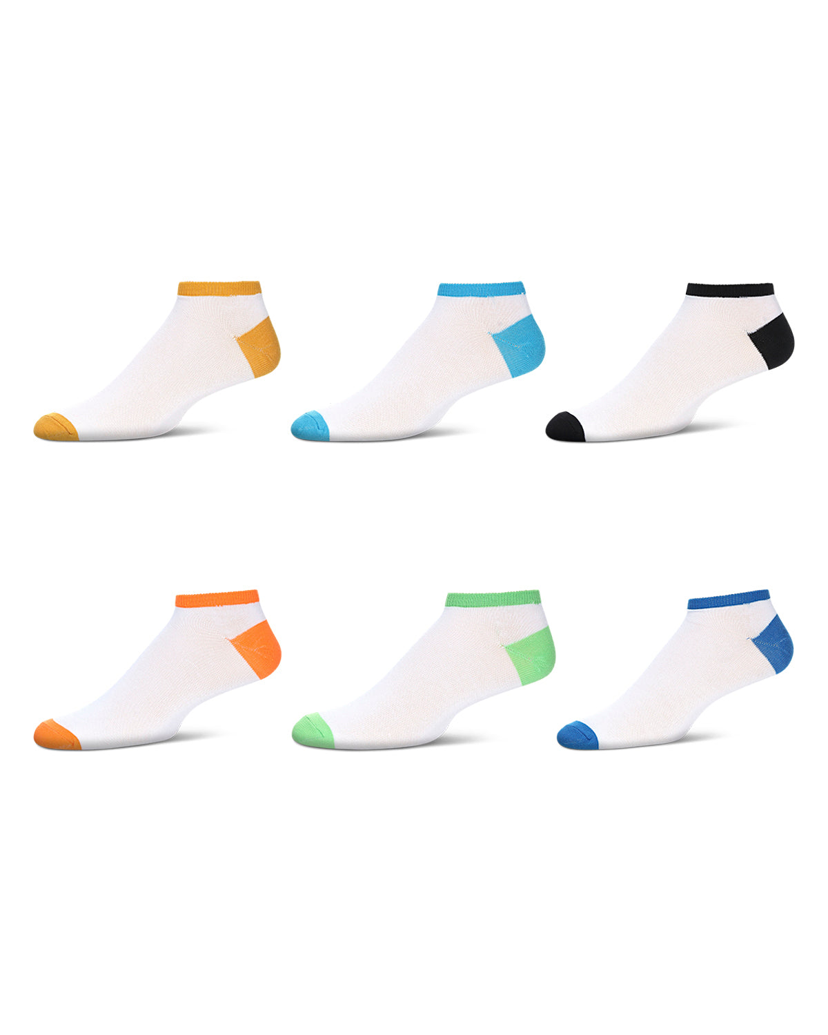 Rim Topped Low-Cut Socks 6-Pack