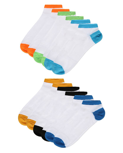 Rim Topped Low-Cut Socks 6-Pack