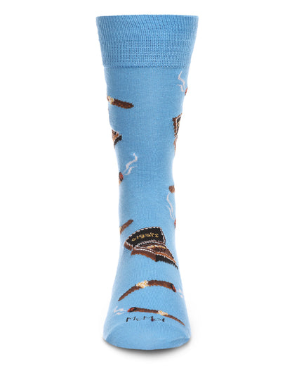 Smoker's Delight Cigar Bamboo Blend Men's Socks