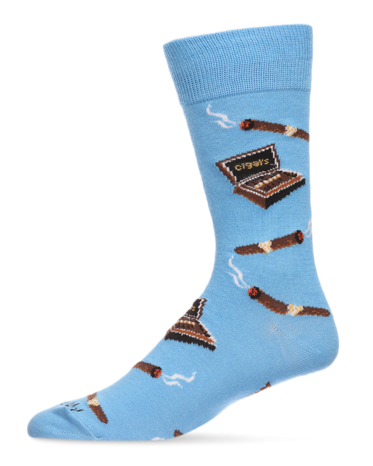 Smoker's Delight Cigar Bamboo Blend Men's Socks