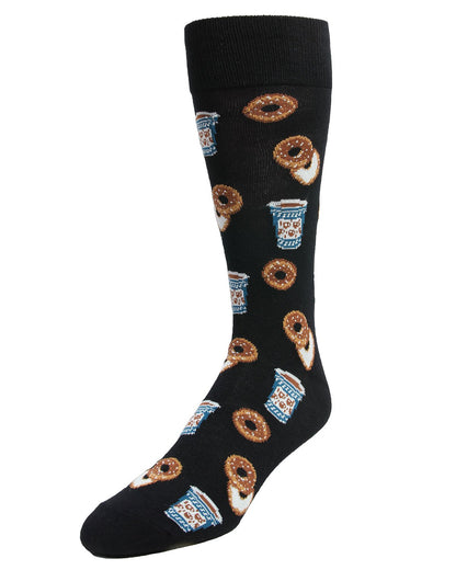 Men's Bagel Shop Bamboo Blend Men's Crew Socks