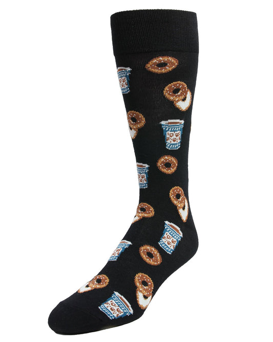 Men's Bagel Shop Bamboo Blend Men's Crew Socks