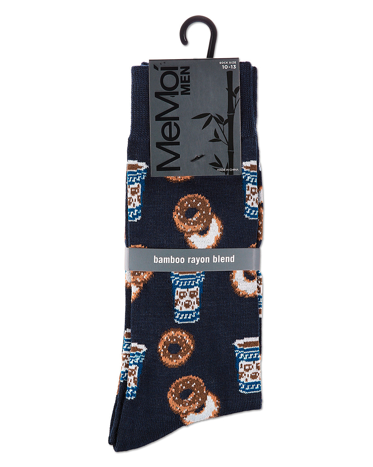 Men's Bagel Shop Bamboo Blend Men's Crew Socks