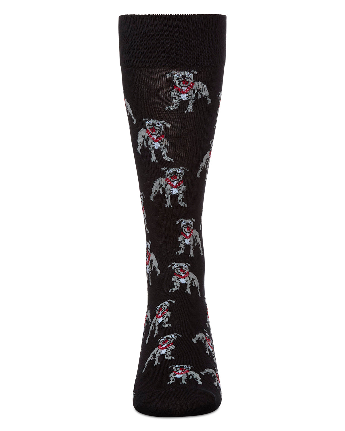 Men's American Bully Dog Bamboo Blend Crew Socks