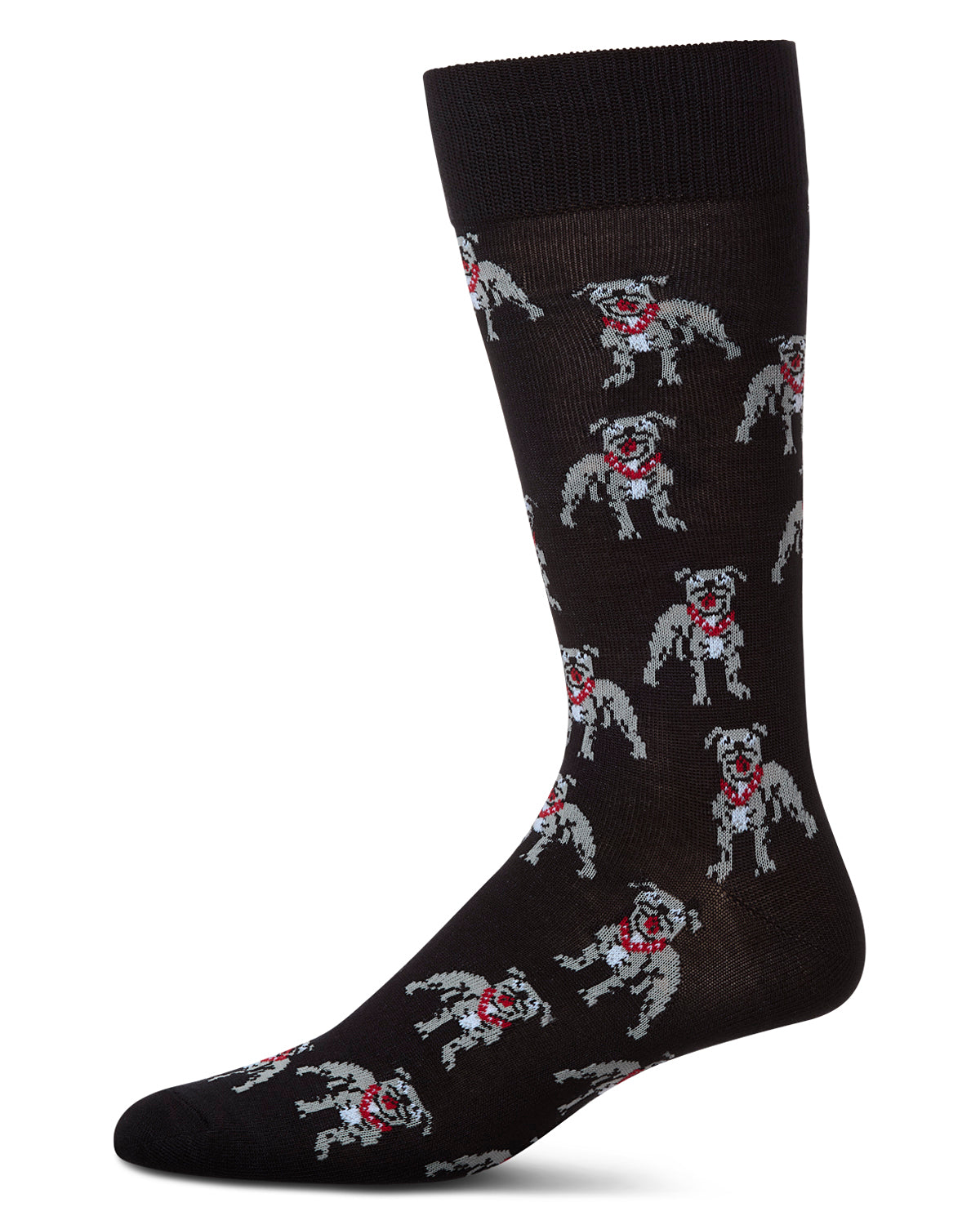 Men's American Bully Dog Bamboo Blend Crew Socks