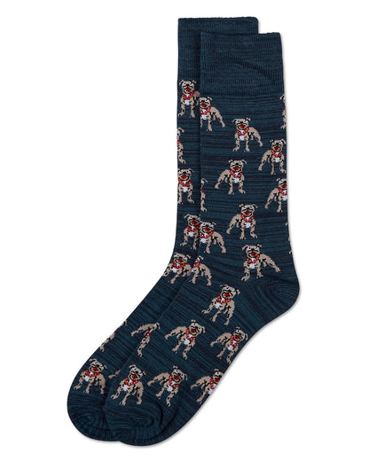 Men's American Bully Dog Bamboo Blend Crew Socks