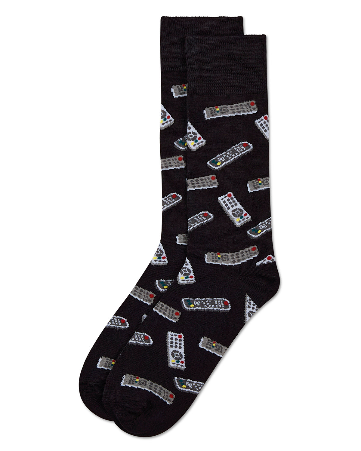 Control Center Remote Men's Bamboo Blend Crew Socks