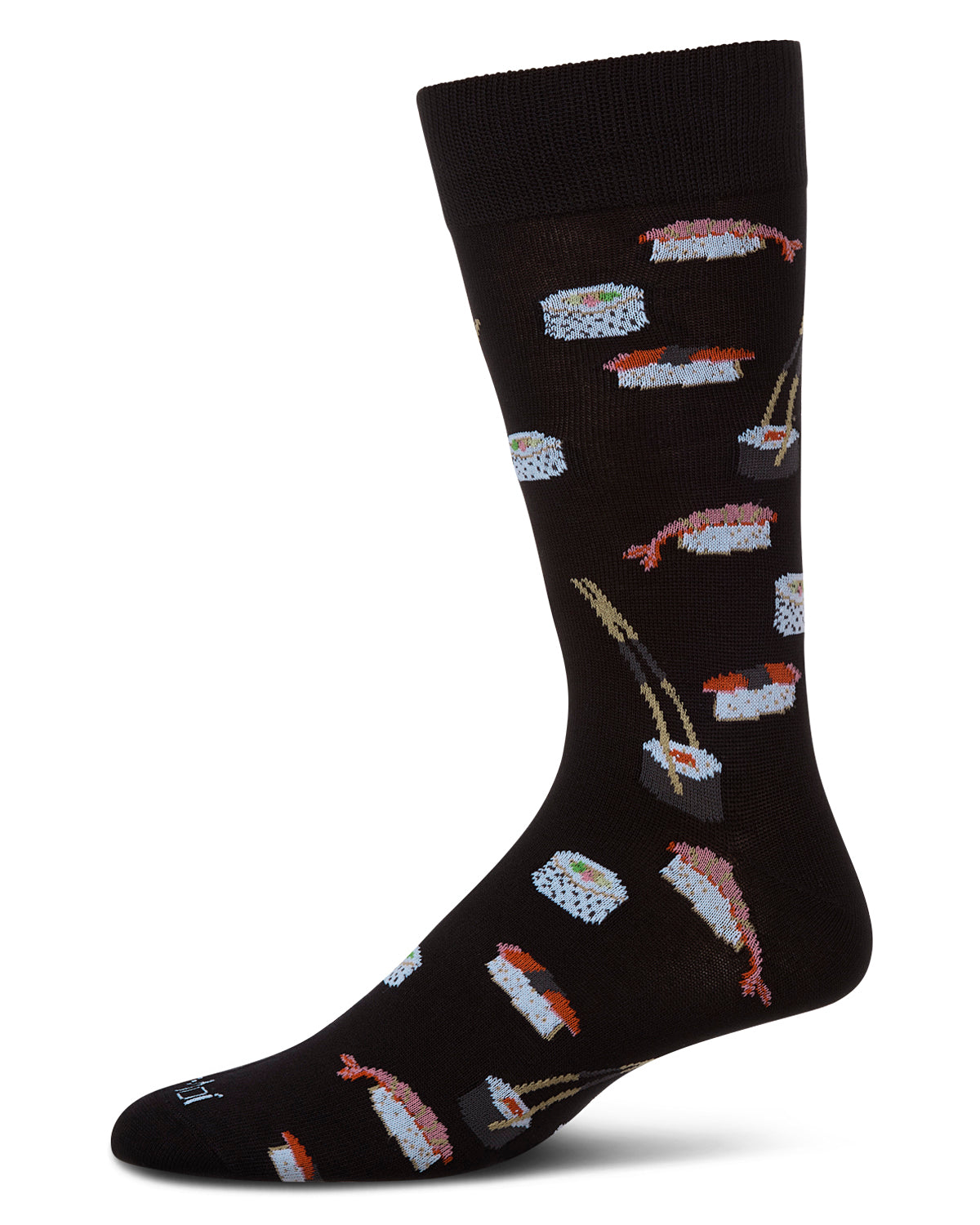 Bento Bamboo Blend Assorted Sushi Men's Crew Socks