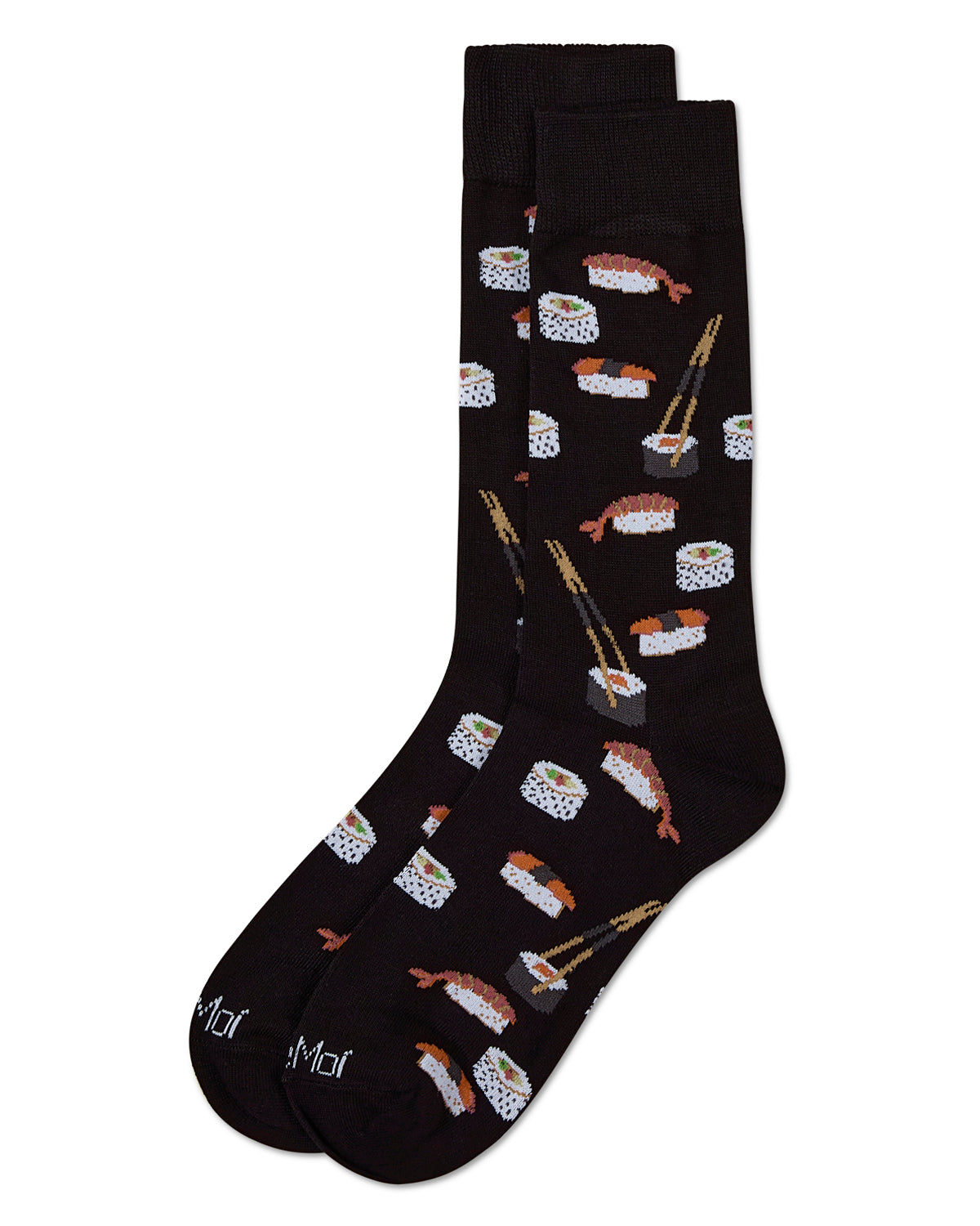 Bento Bamboo Blend Assorted Sushi Men's Crew Socks