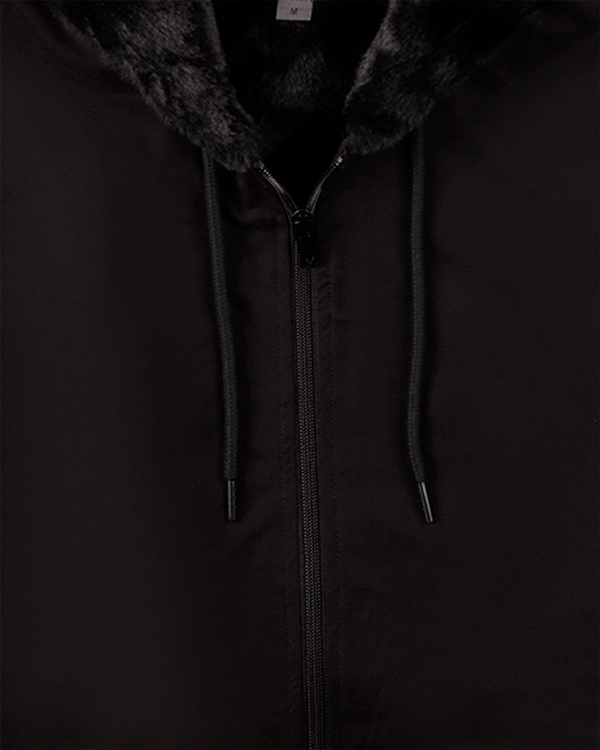 Zip-Up Rayon-Blend Hoodie with Faux Fur Lining - Introductory Special