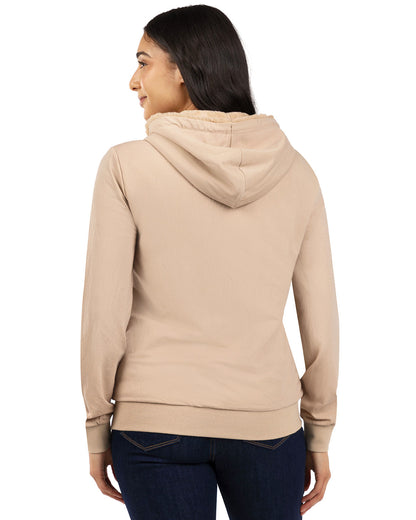 Zip-Up Rayon-Blend Hoodie with Faux Fur Lining - Introductory Special