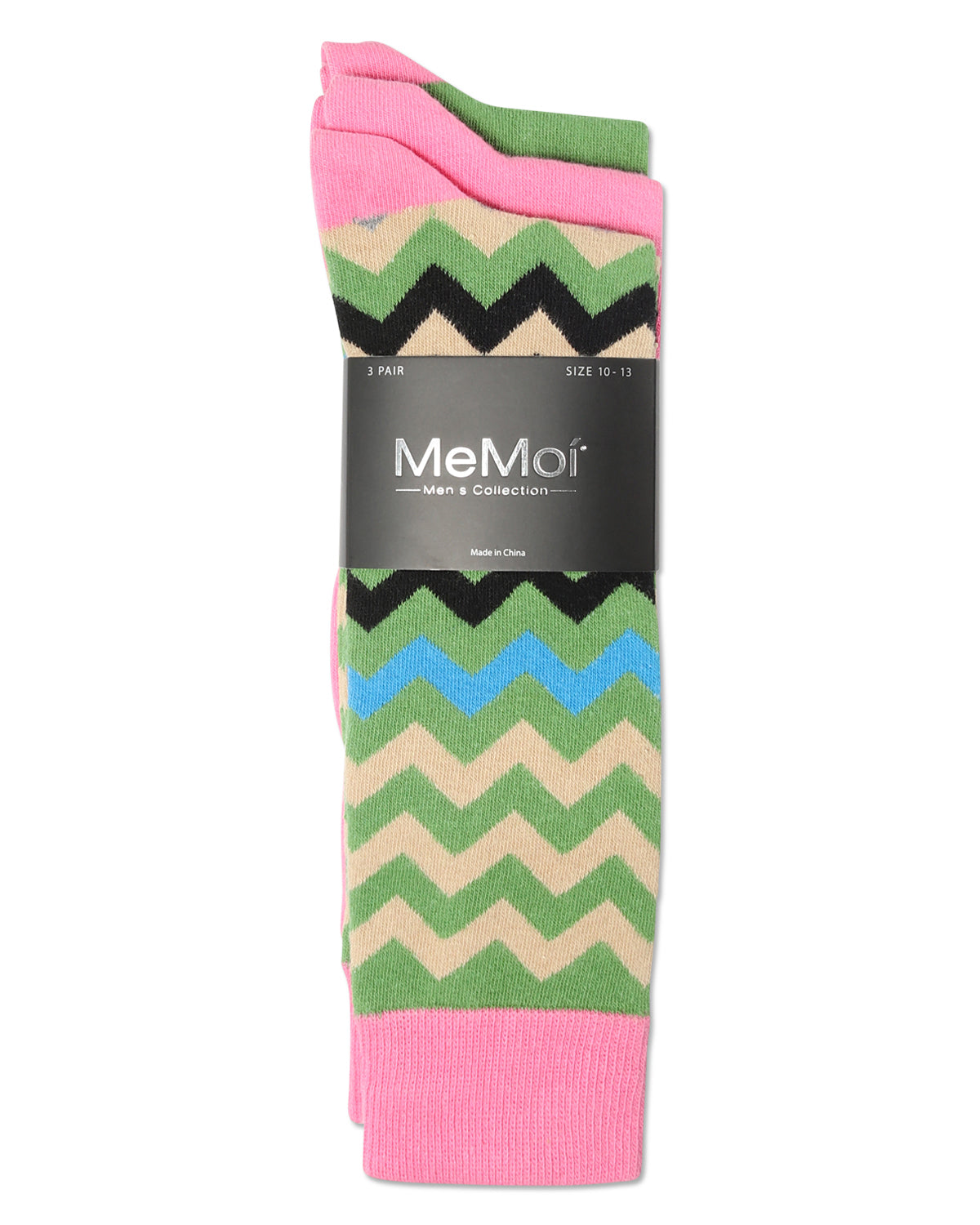 Colorvron Cotton Blend Crew Sock 3 Pack