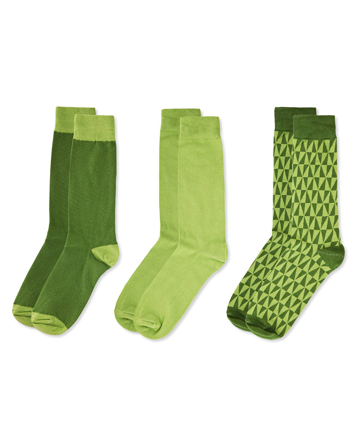 Kaleidotones Cotton Blend Crew Sock 3 Pack