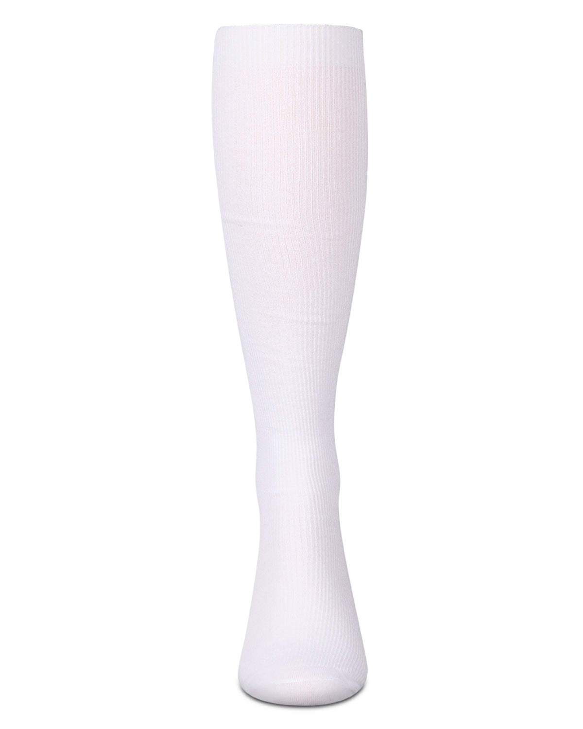 Men's Ribbed Modal-Blend Over-the-Calf Solid-Color Dress Sock