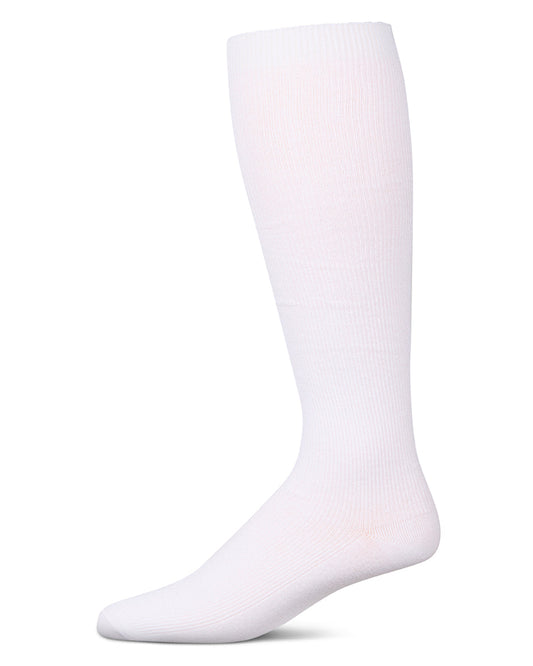 Men's Ribbed Modal-Blend Over-the-Calf Solid-Color Dress Sock