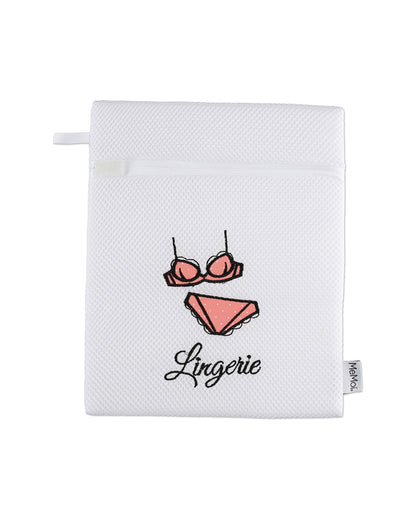 Lingerie Embroidered Mesh Wash Bag