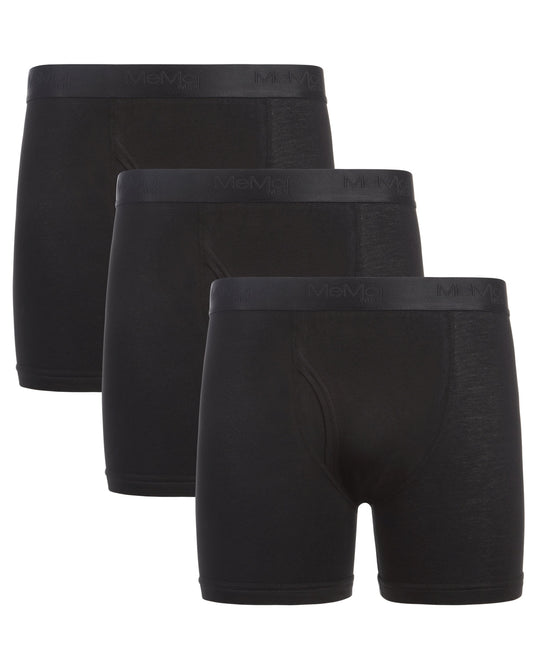 3 Pair Men's Cool Cotton Stretch Classic-Fit Tag-Free Boxer Briefs