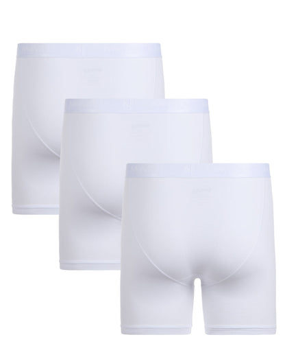 3 Pair Men's Cool Cotton Stretch Classic-Fit Tag-Free Boxer Briefs