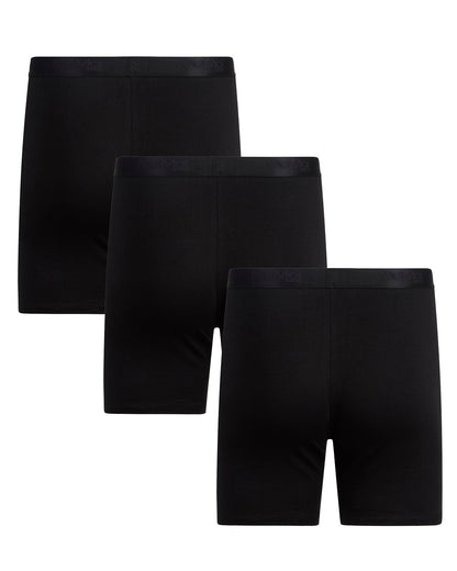 3 Pair Men's Cool Cotton Stretch Classic-Fit Tag-Free Boxer Shorts