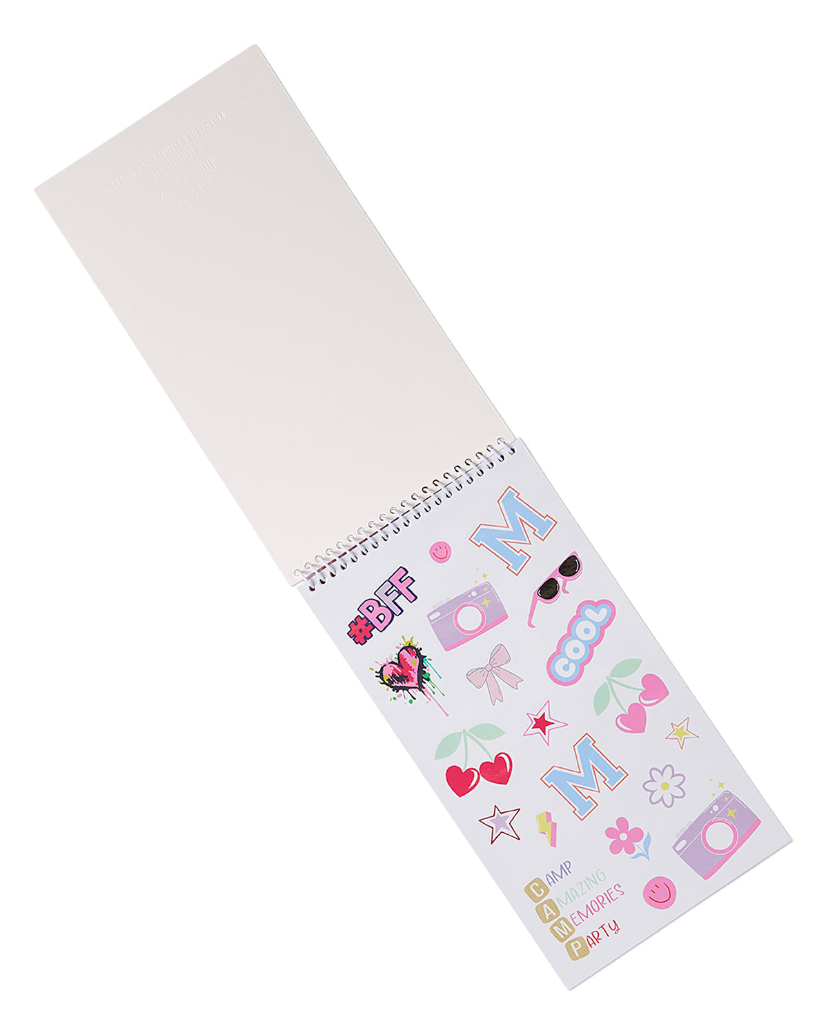 Kids Camp Seal-and-Send Stationery Set with 36 Sheets and 40 Stickers