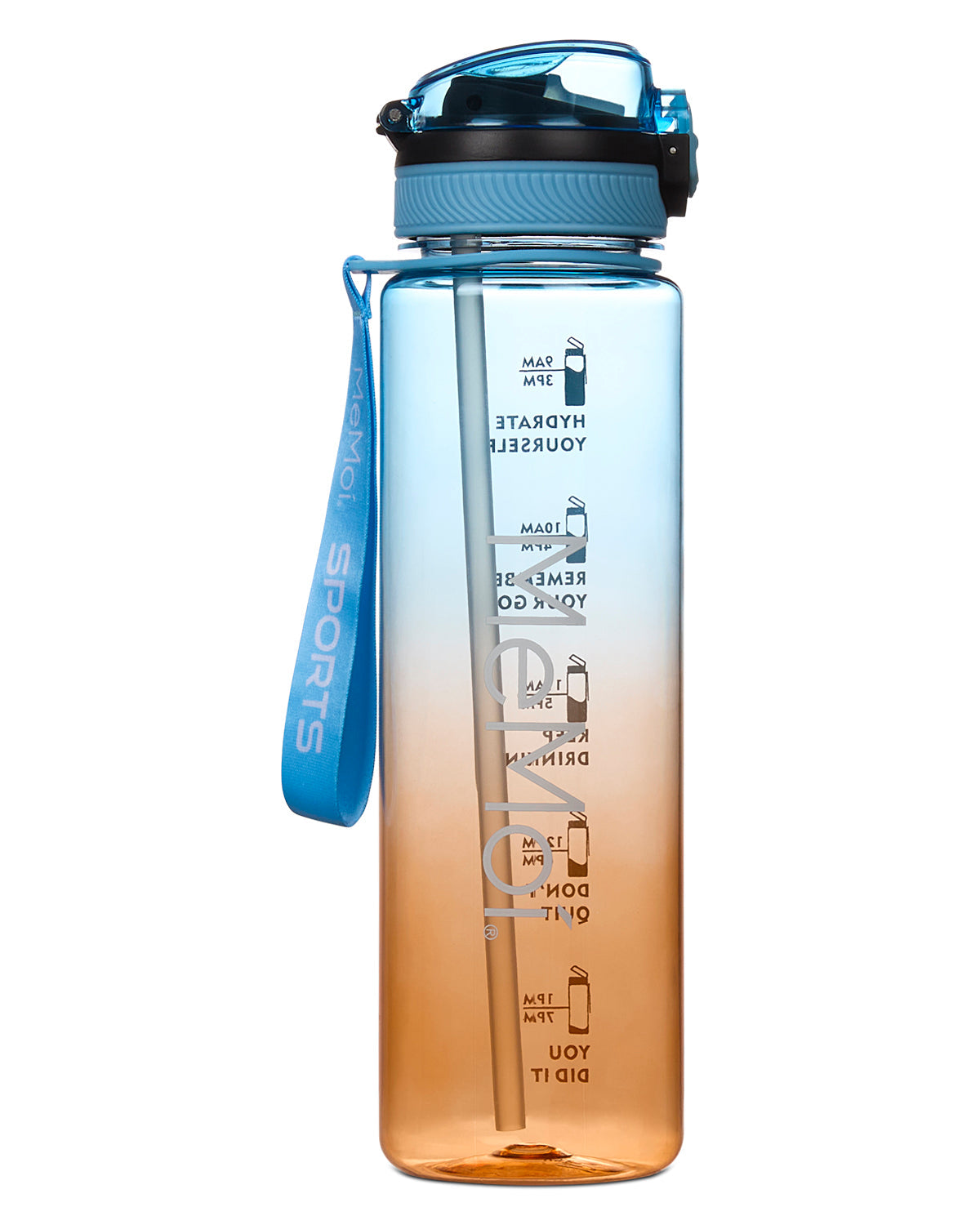 MeMoi Promo Straw Water Bottle