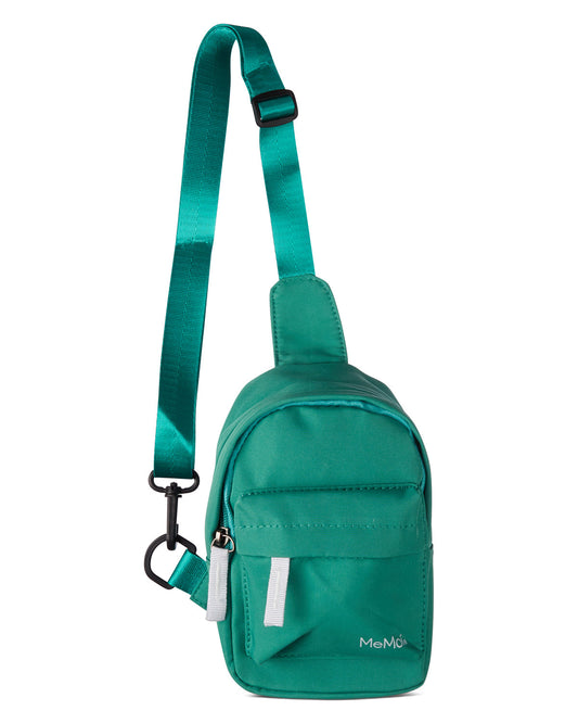 MeMoi Unisex Water-Resistant Nylon Crossbody Bag for Adults and Kids