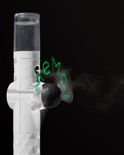 MeMoi LED Handheld Spray Mister Fan