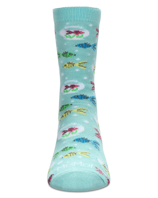 Kids' Goldfish Rayon From Bamboo Crew Socks