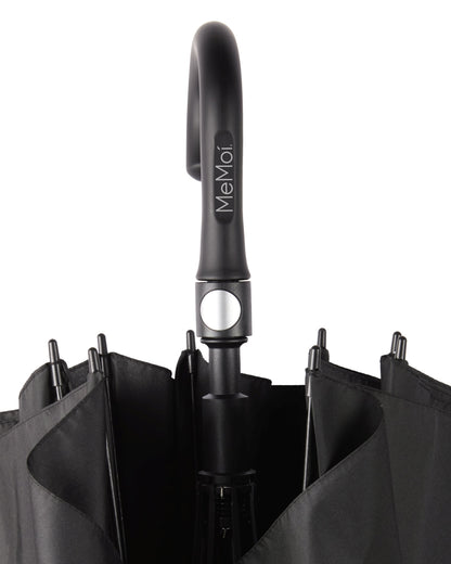 MeMoi Unisex 30" Windproof J-Handle Umbrella